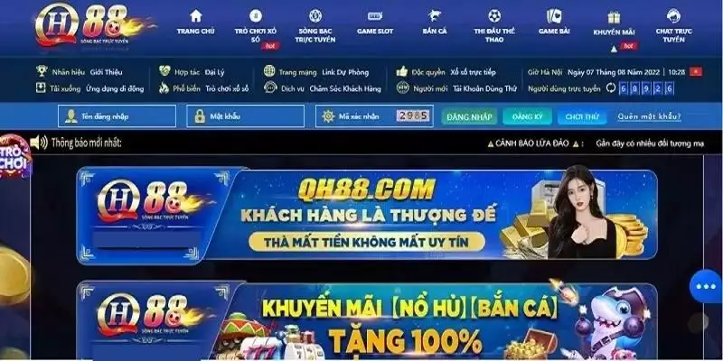 Ưu điểm của nhà cái QH88