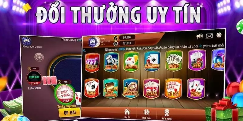 Game bài đổi thưởng - Trò chơi cờ bạc đỉnh cao