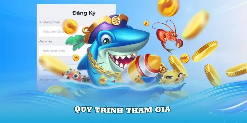 Quy trình để tham gia vào cổng game bắn cá W88